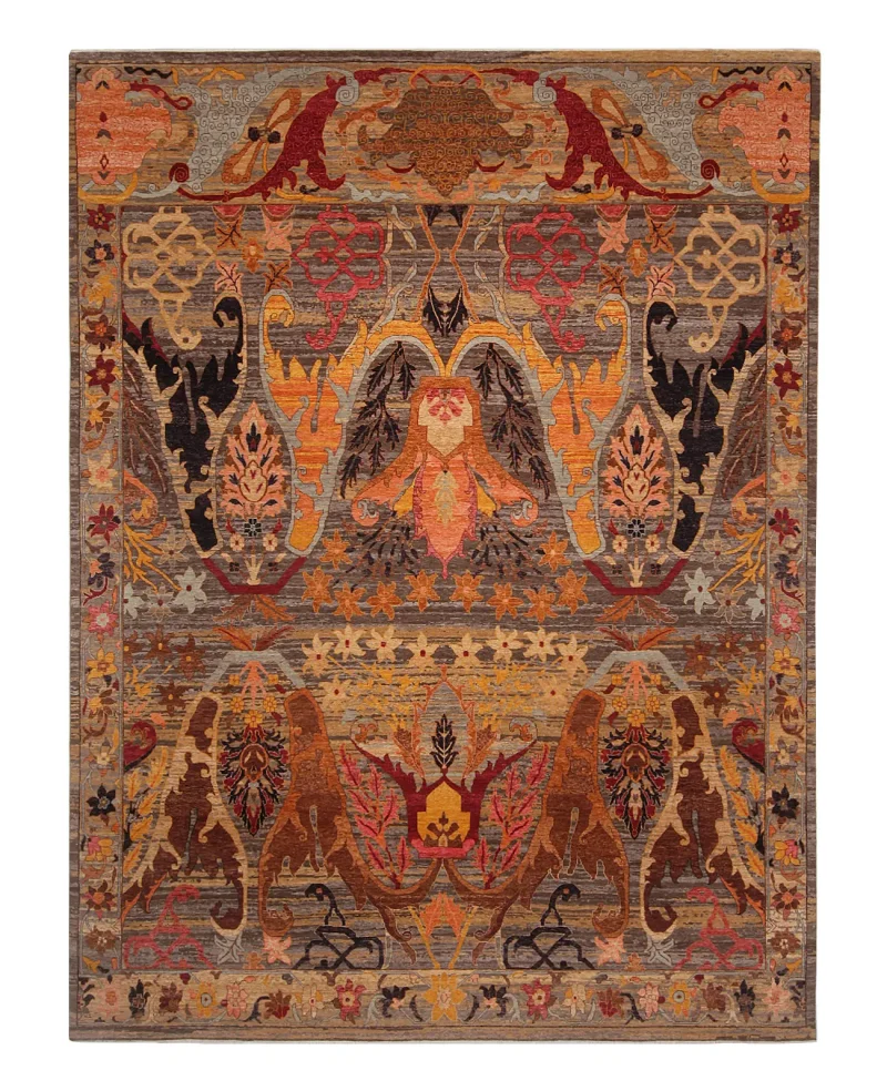 Verona Bijar Brown/Beige  -  9'  x  12' 