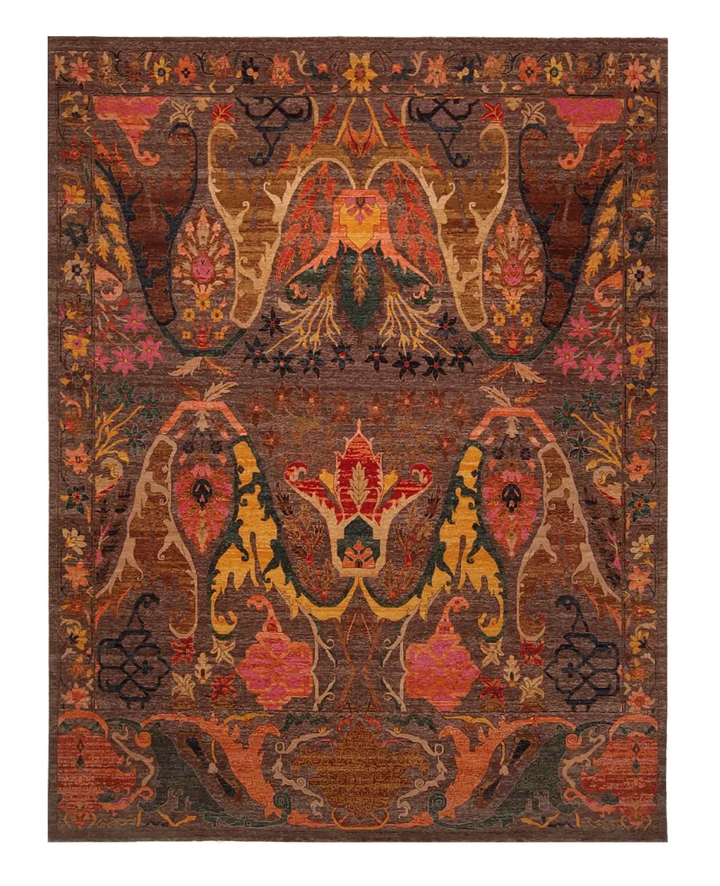Verona Bijar Brown/Multi  -  9'  x  12' 