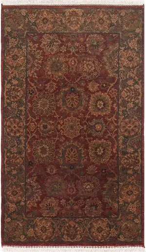 Vilina Mahal Dark Red - 2' 11'' x 5'