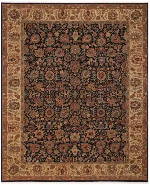 Vilina Sultanabad Black/Tan - 9' 1'' x 12' 5''