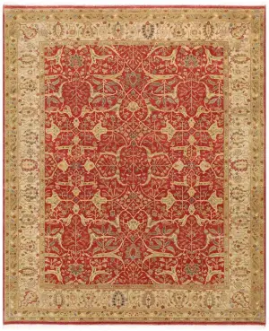 Vilina Tabriz Rust/Gold - 9' x 11' 11''