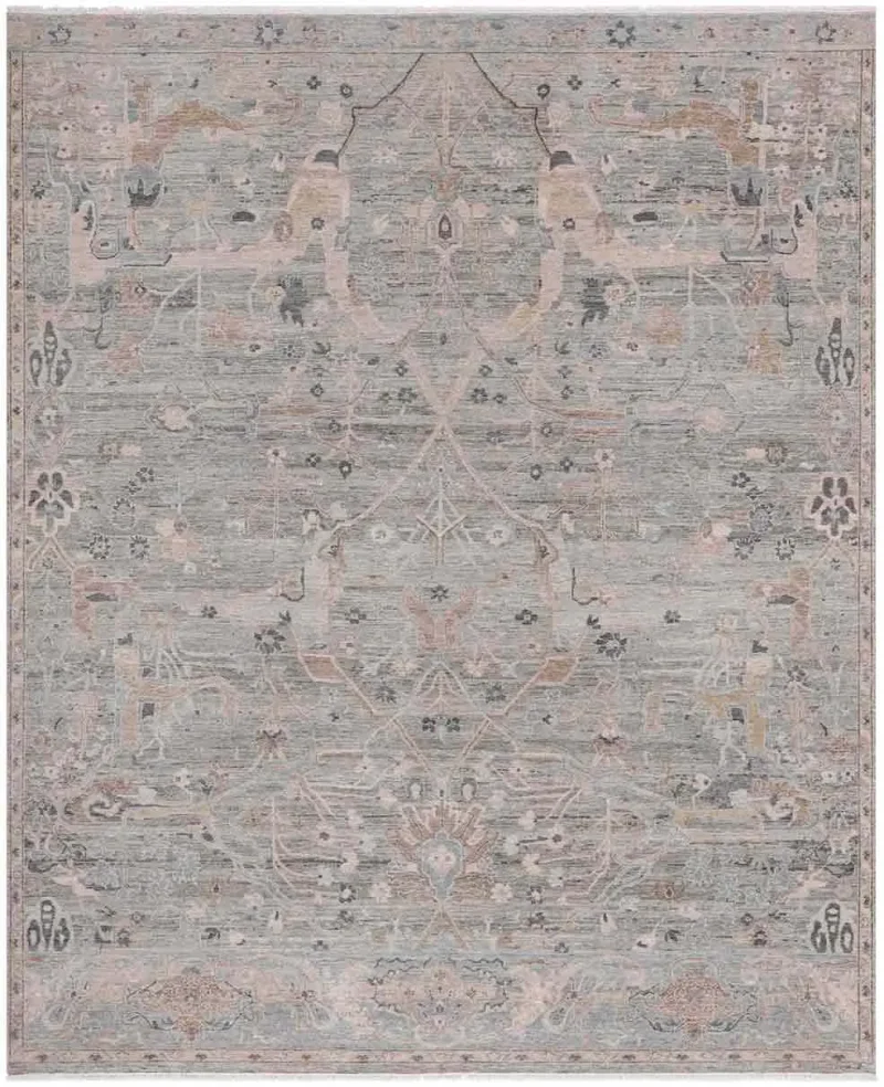 Wallace WLC-02 Medium Grey/Blue  -  12'  x  15' 