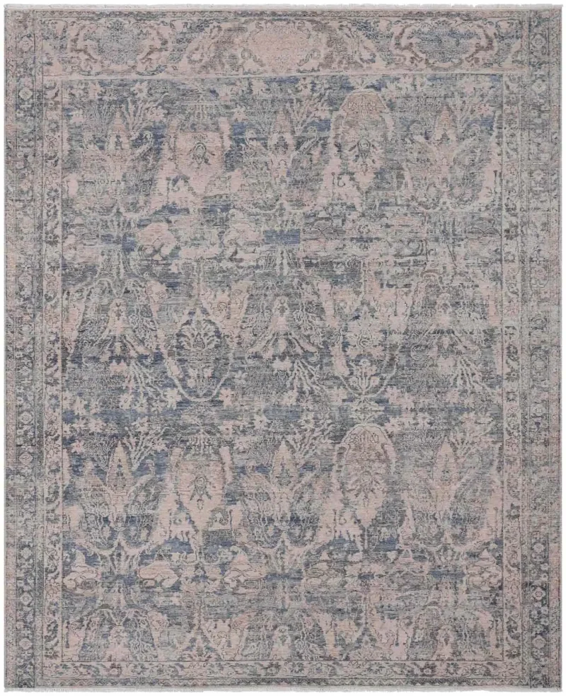 Wallace WLC-04 Blue/Grey  -  9'  x  12' 
