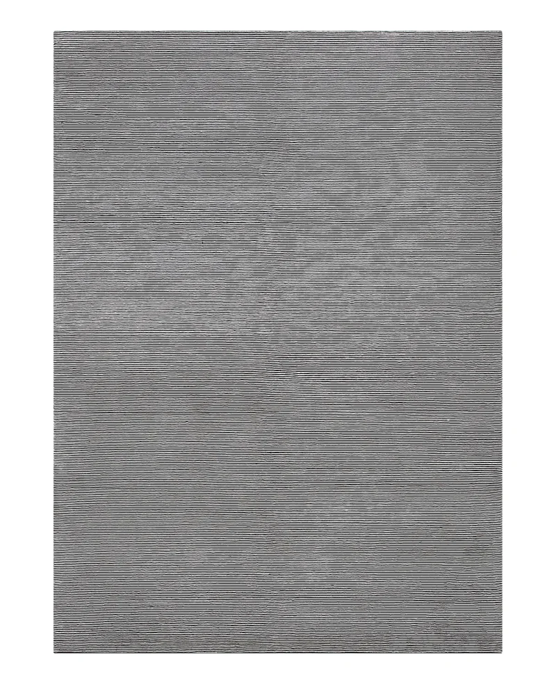 Wool and Viscose Fineline Neutral  -  5' 11'' x  8' 11''