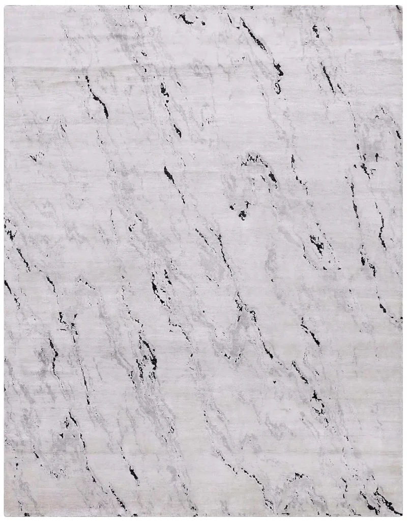 Yasmine YSM-04 Jet Grey  -  9'  x  12' 