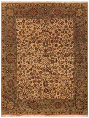 Zarnish Agra Light Green - 7' 11'' x 10' 4''