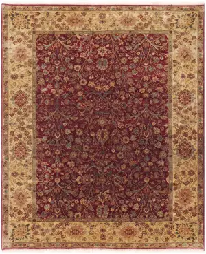 Zarnish Agra Burgundy - 9' 1'' x 12'