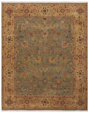 Zarnish Mahal Green - 8' x 10'