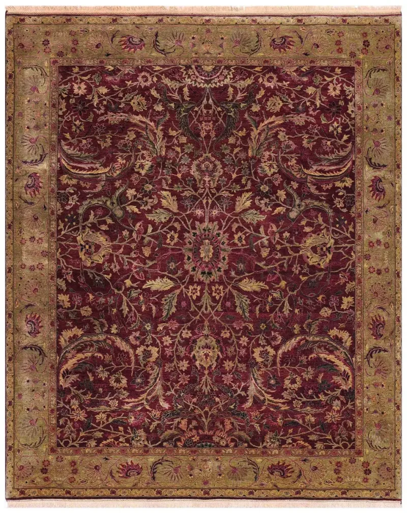 Zarnish Mahal Maroon  -  8' 5'' x  10' 6''