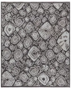 Zarnish Modern Charcoal - 8' 1'' x 10'