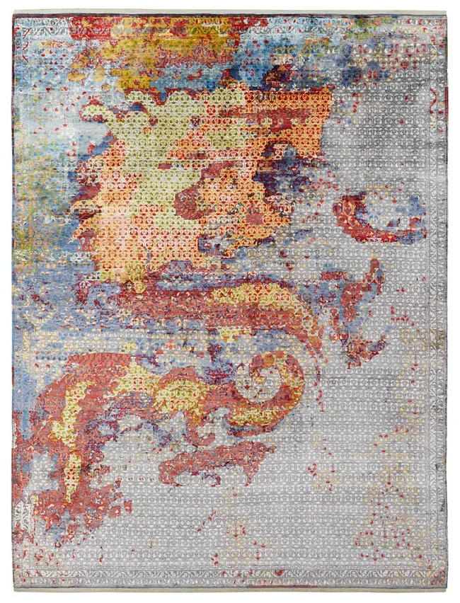 Wool & Silk Silk Road Dragon Rugs