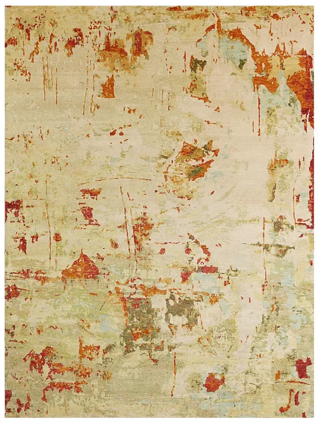 Wool & Silk Contemporary Greenwich Village Rugs