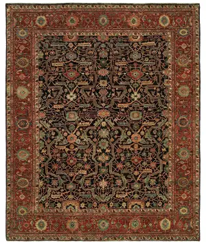 Antique Heriz 121