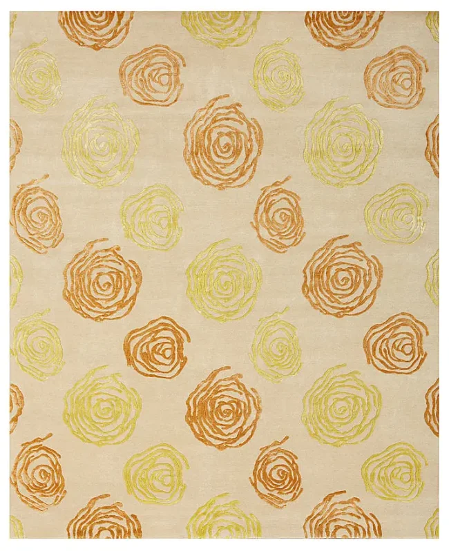 Wool & Silk Contemporary Impressions Rugs