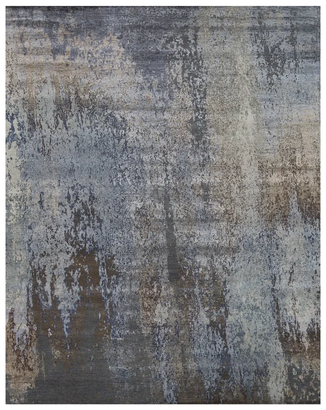 Cyrus Artisan Canvas Art W/Silk J1114 Rugs