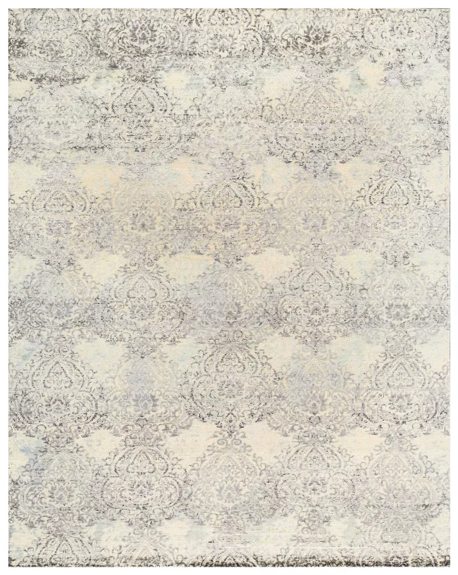 Cyrus Artisan Canvas Art W/Silk JI142 Rugs