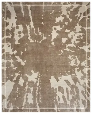 100 Knot/Wool with 61%-70% Silk Tortoise