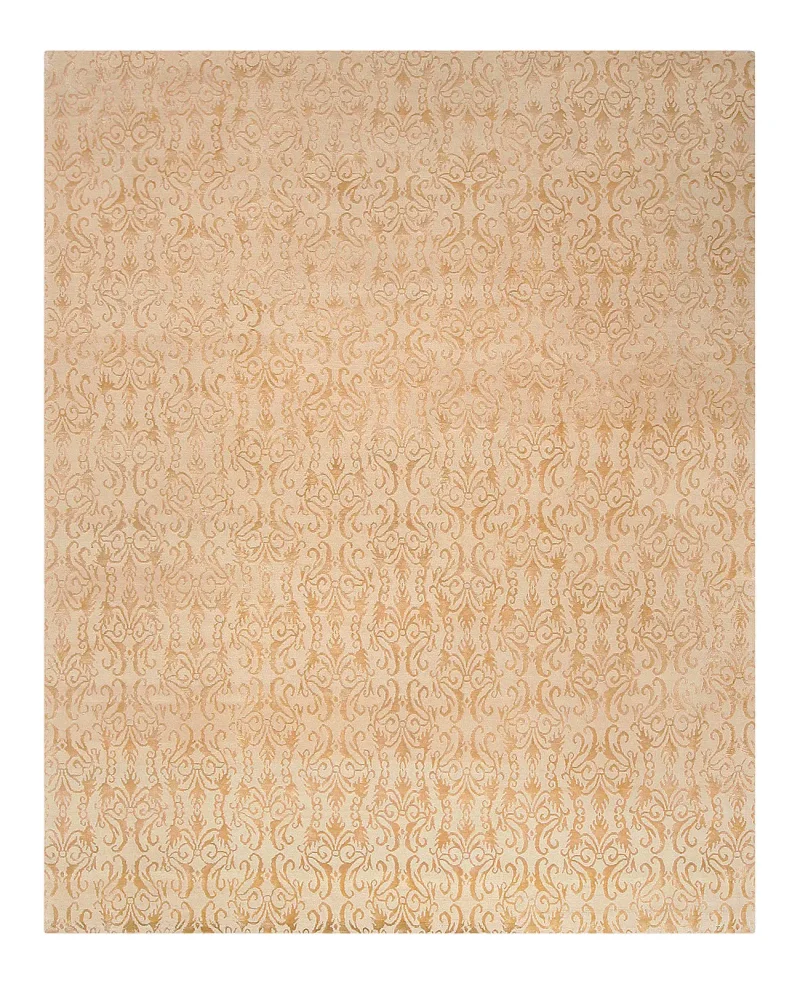 Nepali Wool and Silk Alpujarra Gold  -  8'  x  10' 3''
