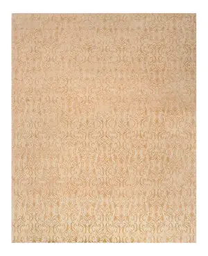 Nepali Wool and Silk Alpujarra Gold - 8' x 10' 3''