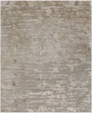 Nepali Wool and Silk Aurora Grey - 8' x 10'
