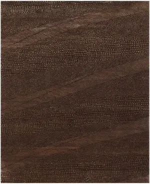 Nepali Wool and Silk Chevron Mushroom - 8' x 10' 2''