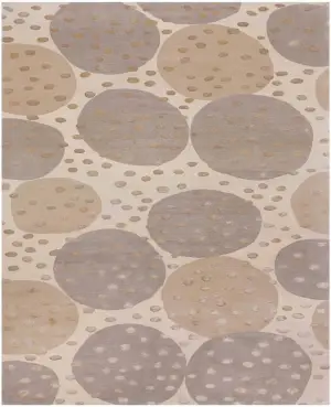 Nepali Wool and Silk Ovals Multi - 8' 1'' x 10' 1''