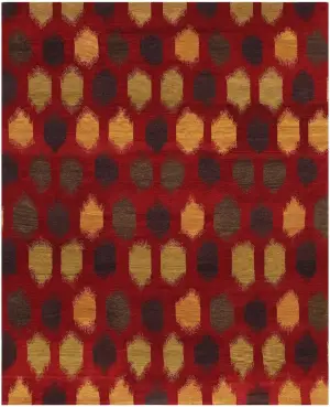 Nepali Wool Honeycomb Multi - 8' 1'' x 10' 2''