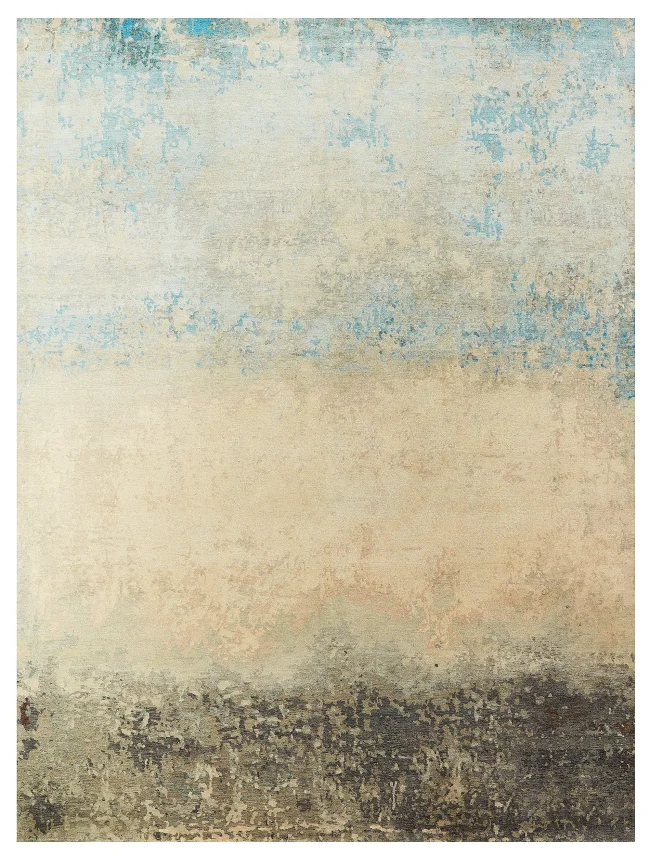 Wool & Silk Contemporary New Journey Rugs