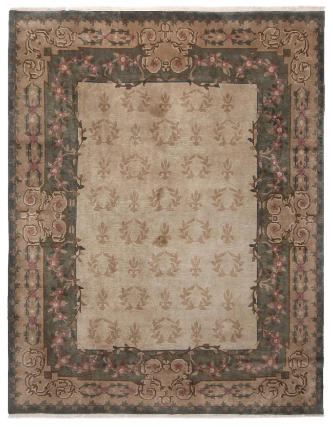 Cyrus Artisan Indo Tibetan Aubusson Rug