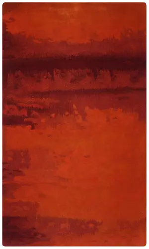 Chinese Wool SW01-Luster Wash Rust - 3' x 5'