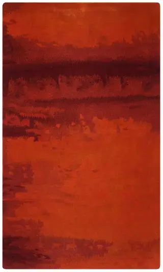 Chinese Wool SW01-Luster Wash Rust - 3' x 5'