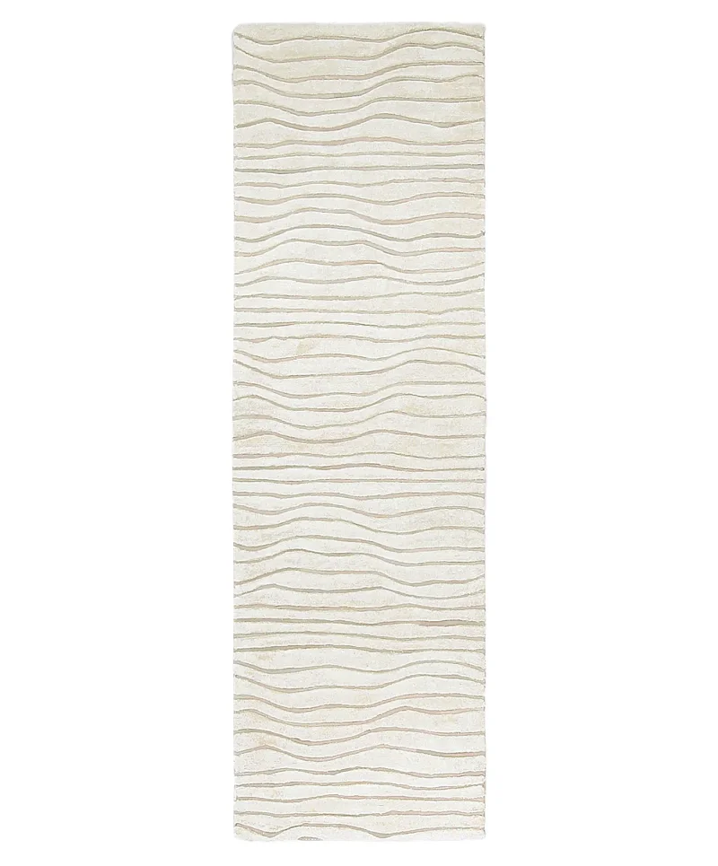 Indian Hand Tufted Estuary Sand  -  2' 3'' x  7' 6''