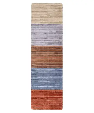 Indian Hand Tufted HR10 Multi - 2' x 7' 4''