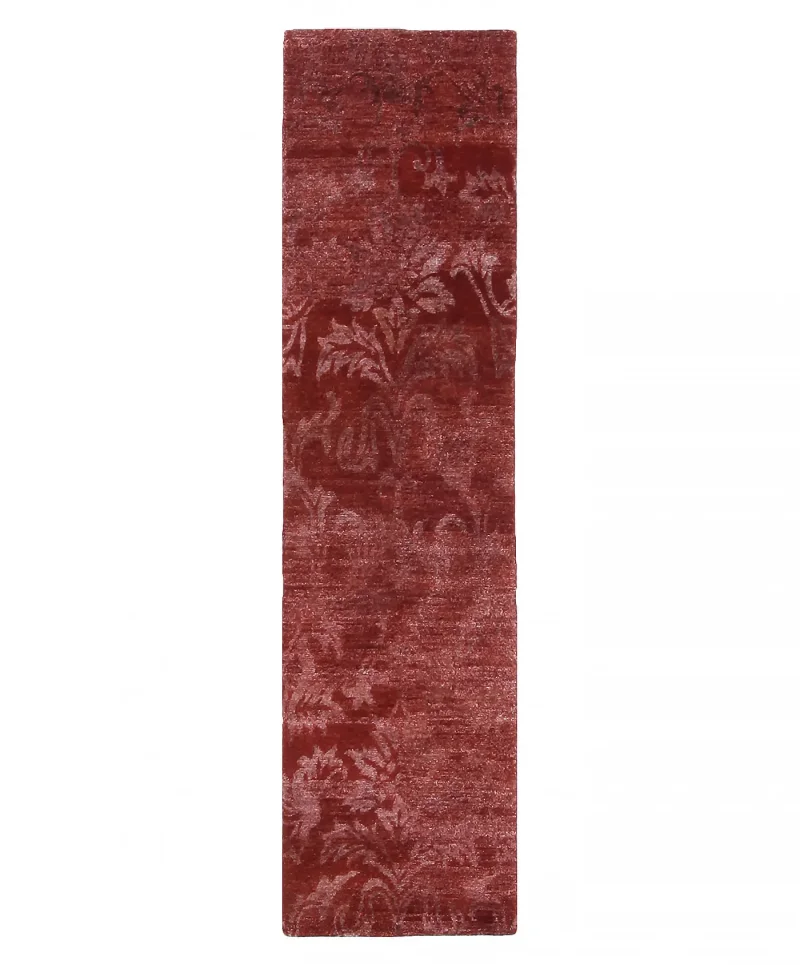 Indian Wool SHA03 Rust  -  2' 3'' x  8' 
