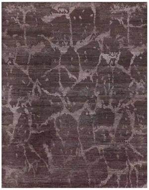 Silk Shadows SHA02 BRN Brown - 8' x 10'