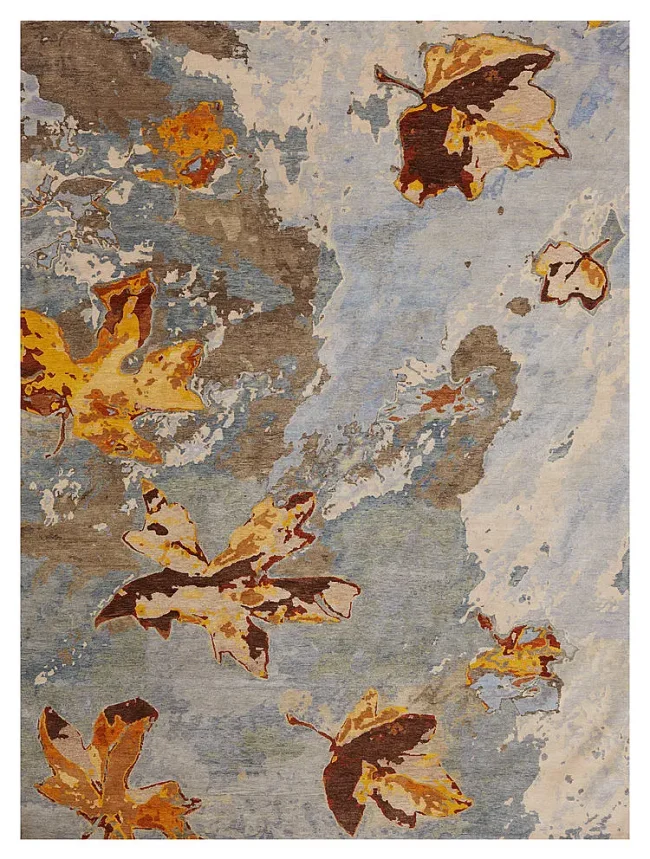 Wool & Silk Contemporary November Rugs