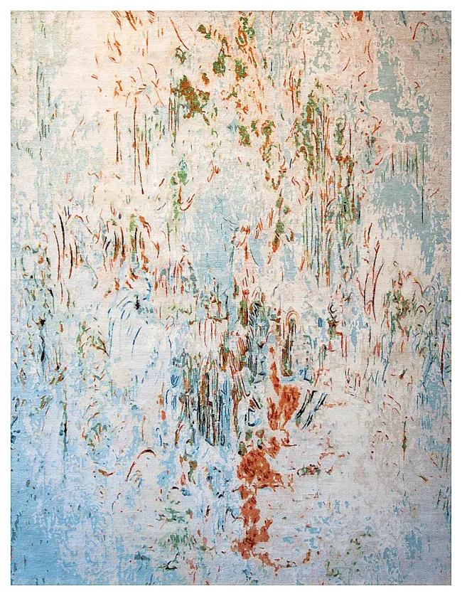 Wool & Silk Contemporary Paradiso Rugs
