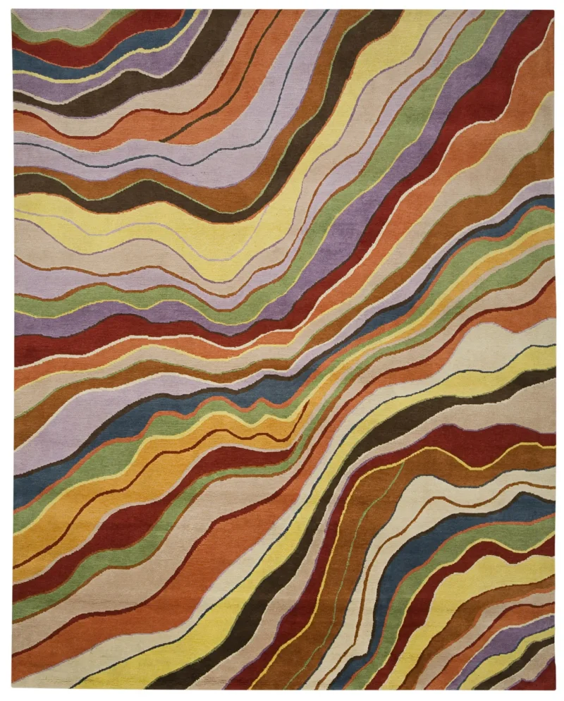 Cyrus Artisan Swerve Vibrations Rugs
