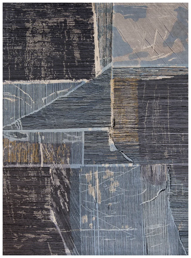 Wool & Silk Contemporary Reggae Rugs