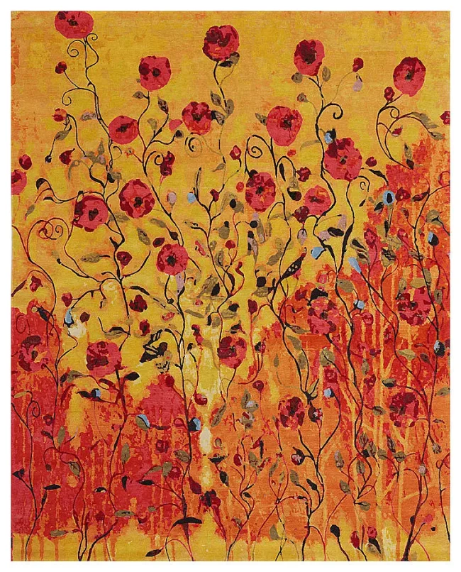 Wool & Silk Ford Smith Rhapsody in Bloom Rugs