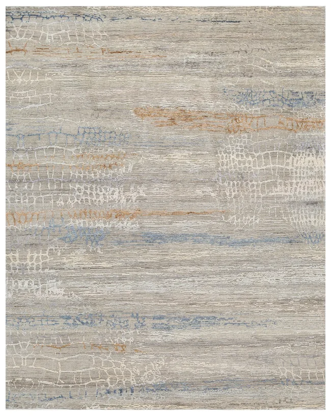 Cyrus Artisan Canvas Art W/Silk S1724 Rugs