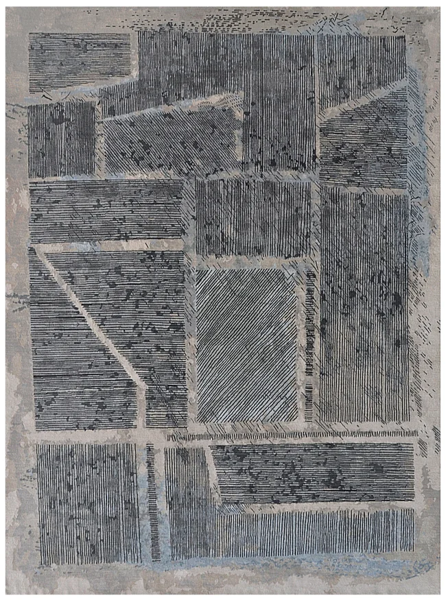 Wool & Silk Contemporary Samba Rugs