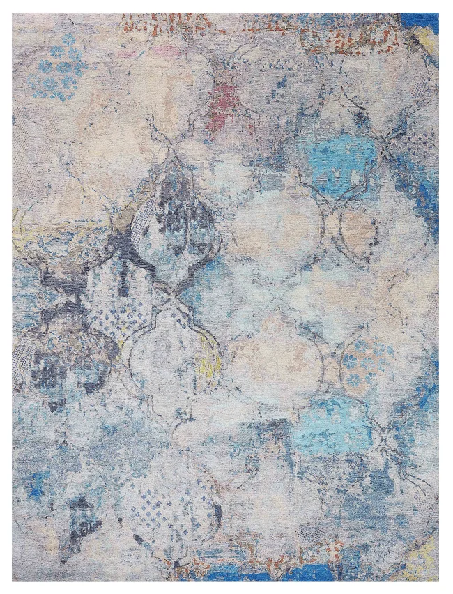 Wool & Silk Contemporary Samovar Rugs