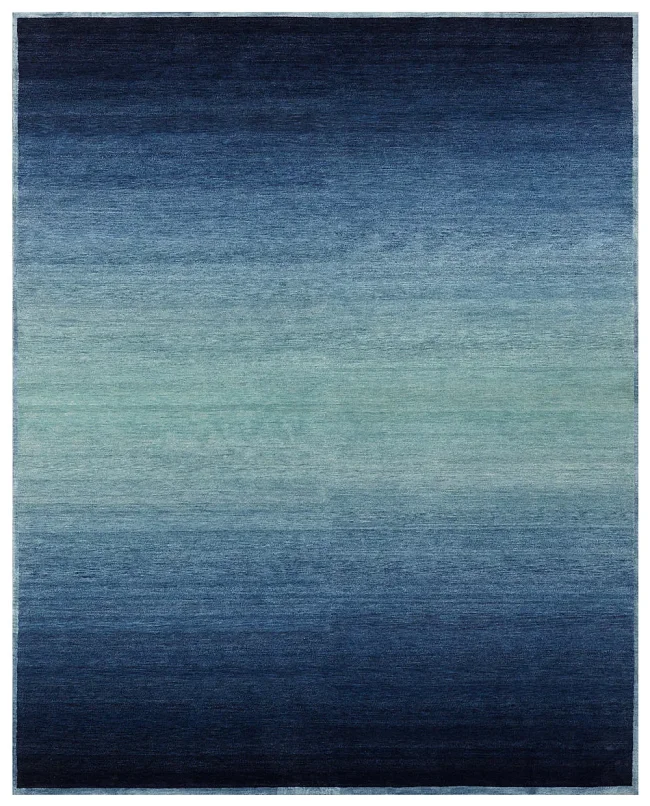 Wool & Silk Contemporary Shades Rugs