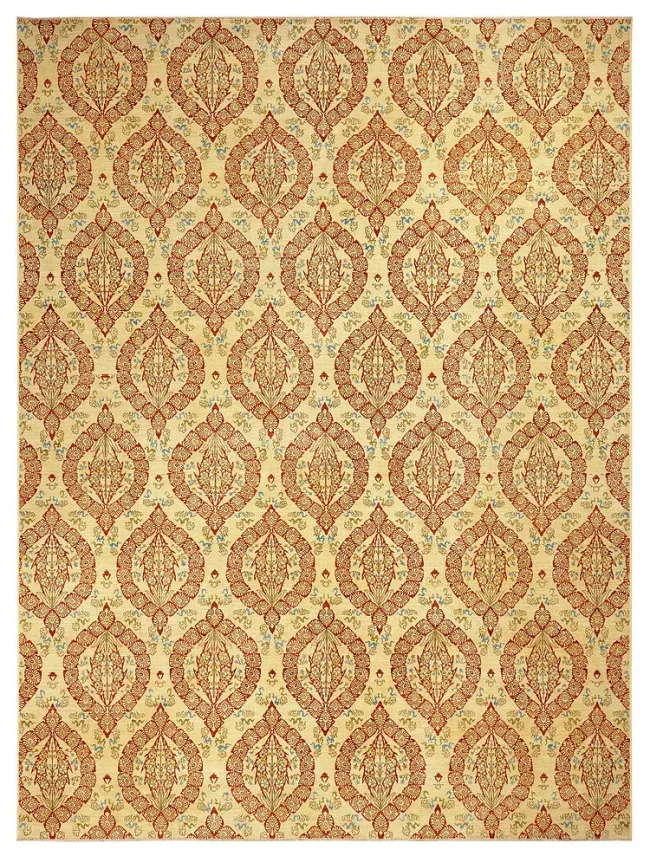 Wool & Silk Afghan Sultan Rugs