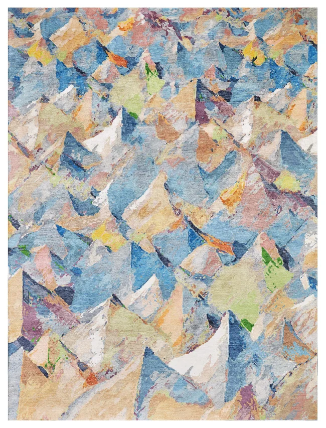 Wool & Silk Contemporary Summit Rugs