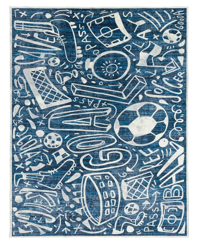 KatieMerz x Kalaty SPORTSGLYPHS SY1262/SY1263 Rugs