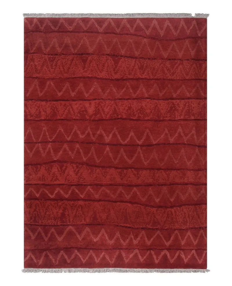 60 Count Ric Rac Red  -  6'  x  9' 