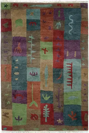 Tibet Rug Company Classics Block Print