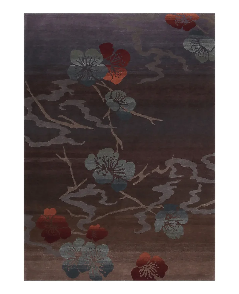 Traditional Tibetan Kimono Taupe  -  5' 11'' x  9' 1''